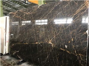 Golden Black Marble Slabs Golden Black Marble Slabs