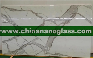 Calacatta Gold Nanoglass Slab