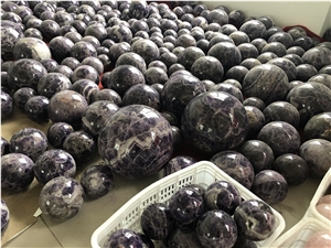 Semi Precious Stone Sculpture Sphere Handicrafts
