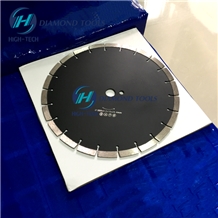 Circular Saw Blade Cutting Granite on Site