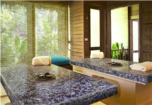 Amethyst Semiprecious Desk,Purple Gemstone Tables