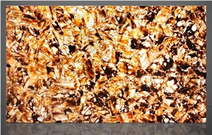 Crystal Transparent Chocolate Semiprecious Agate