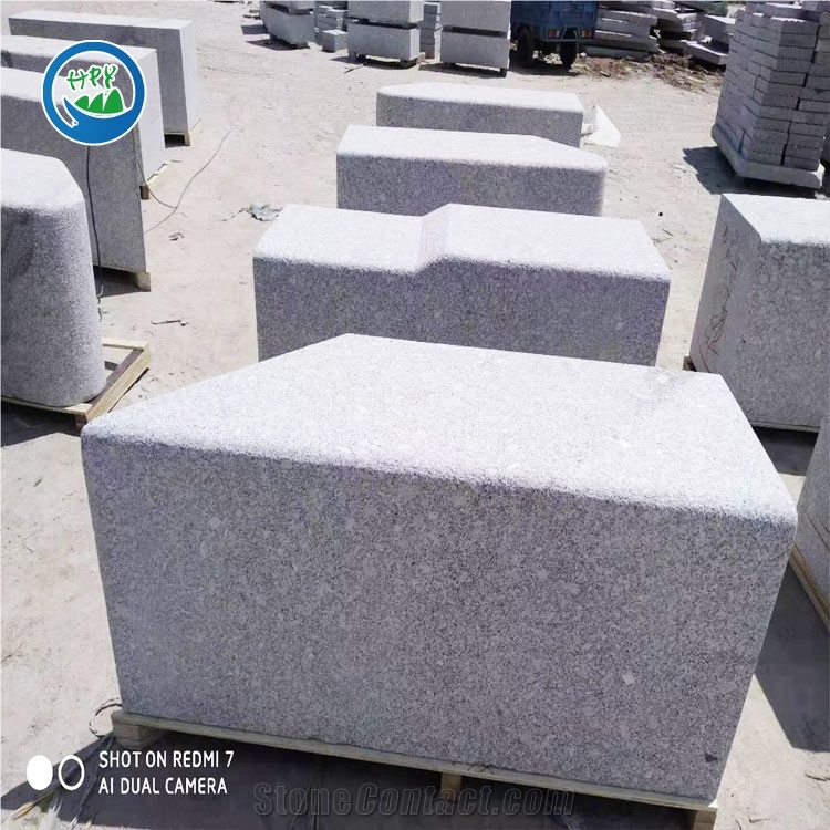 Grey Granite Garden Bench