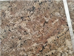 American Alaska Gold Granite Slab Wall Floor Tiles