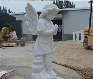 Angel Prayer Statue Garden Architectural Sculpture