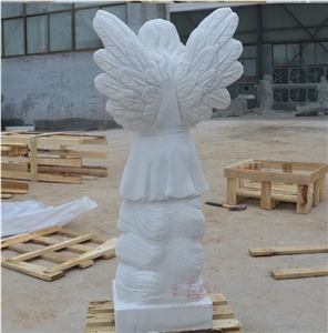 Angel Prayer Statue Garden Architectural Sculpture