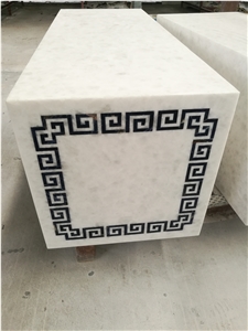 Best Price Ice White Onyx Ceiling for Decor