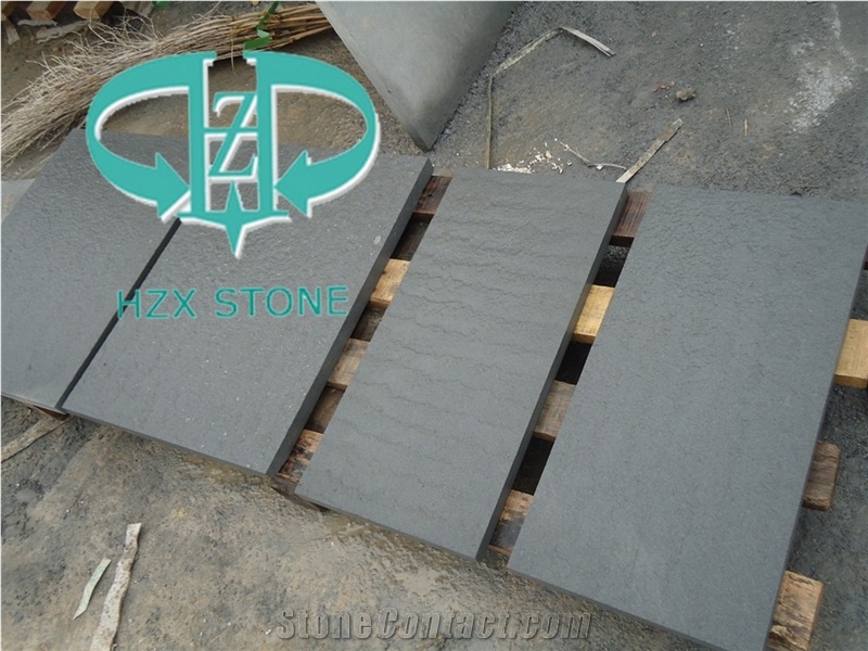 Black Sandstone for Swimming Pool Coping, Pool Steps