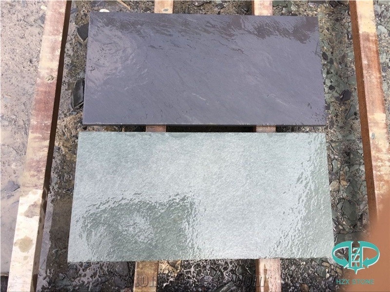 Black Slate Tiles for Flooring