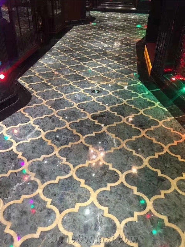 Blue Emerald Granite Tile