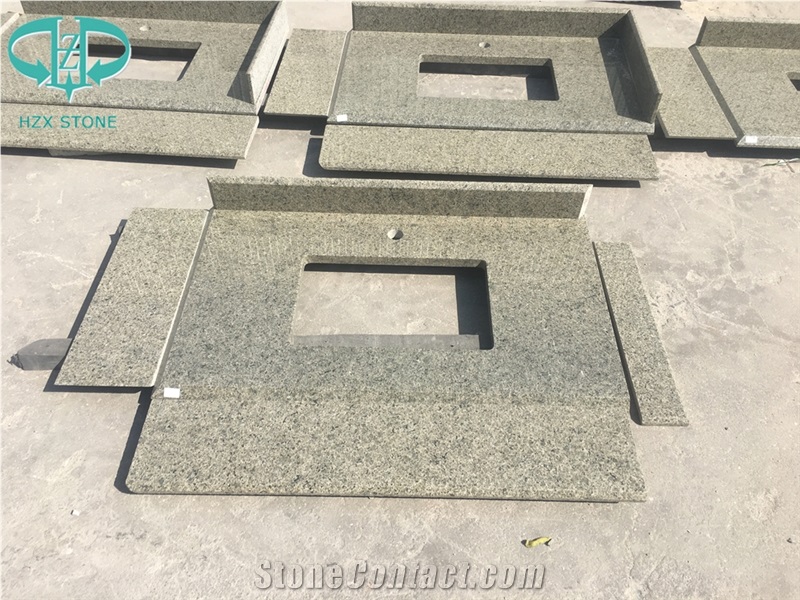 China Green Color Granite Countertop