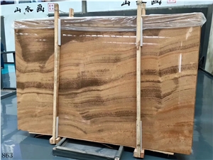 China Imperial Wood Vein Marble Slab Walling Tiles