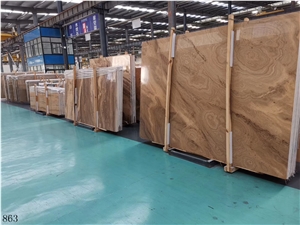 China Imperial Wood Vein Marble Slab Walling Tiles