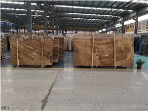 China Imperial Wood Vein Marble Slab Walling Tiles