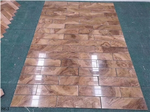China Imperial Wood Vein Marble Slab Walling Tiles
