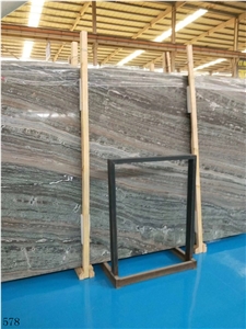 China Lark Blue Marble Slab Wall Floor Tiles Use