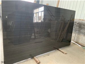 China Magic Black Marble Slab Wall Floor Tiles Use