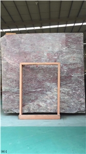 China Purple Rose Marble Slab Tiles