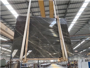 Egypt Royal Grey Marble Slab Wall Floor Tiles Use