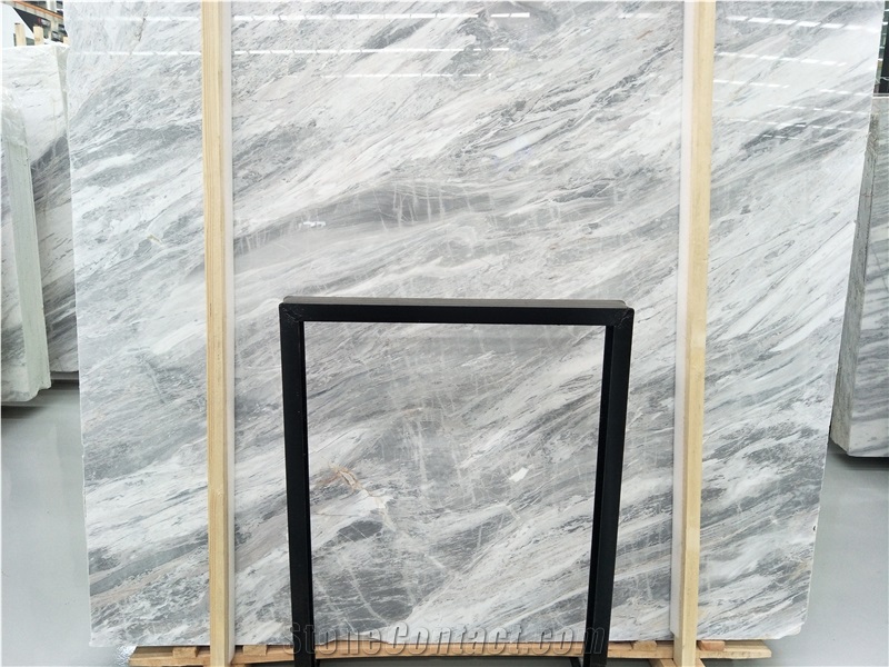 Evian Grey Marble Slabs for Floor & Wall Covering