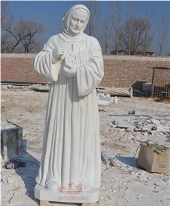 Figure Sculpture Stone Garden Square Decoration