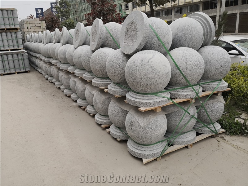 G603 Grey Granite Pillars Column