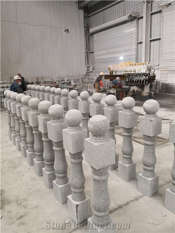G603 Grey Granite Pillars Column