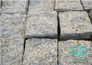 G682 Granite Cobbles with Natural Face