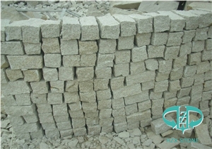 G682 Granite Cobbles with Natural Face