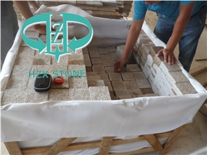 G682 Granite Cube Stone