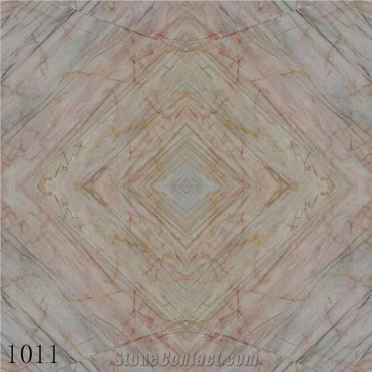 Greece Aurora Marble Slab Tiles Book Match