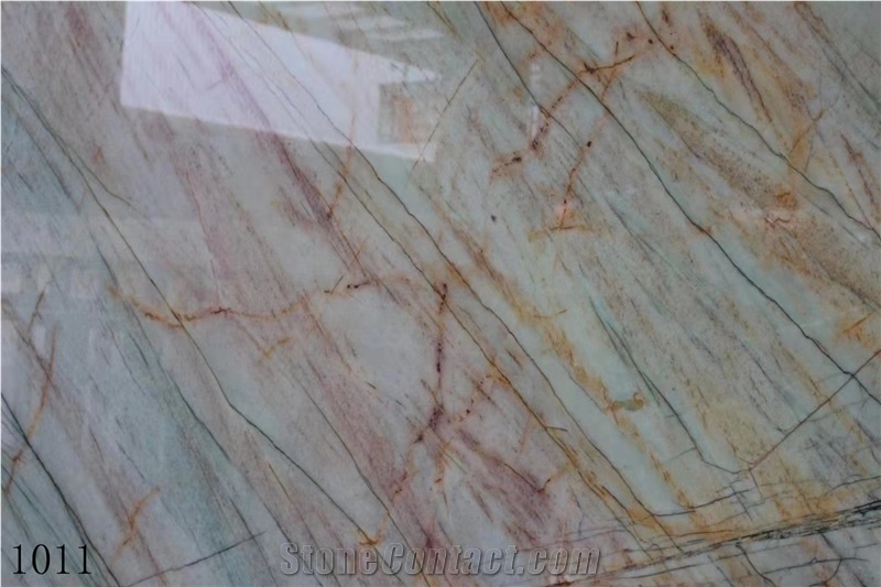 Greece Aurora Marble Slab Tiles Book Match