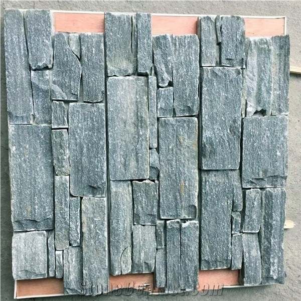 Grey Slate Loose Ledge Stone Veneer Wall Claddings
