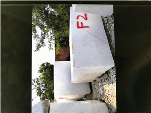 Ice White Marble Blocks from Own Quarry