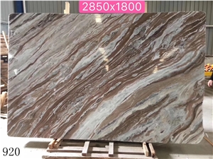 India Fantasy Brown Marble Slab Wall Floor Tiles