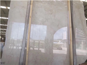 Iran Shayan Beige Marble Slab Wall Floor Tiles Use