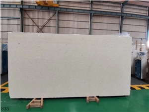 Italy Crema Pearl Limestone Slab Wall Floor Tiles