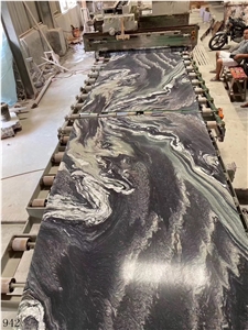 Italy Kinawa Violet Marble Slab Tiles Book Match
