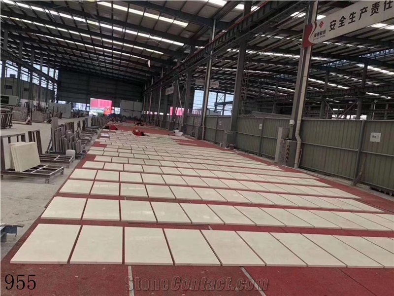 Kemalpasa White Marble Slab Tiles