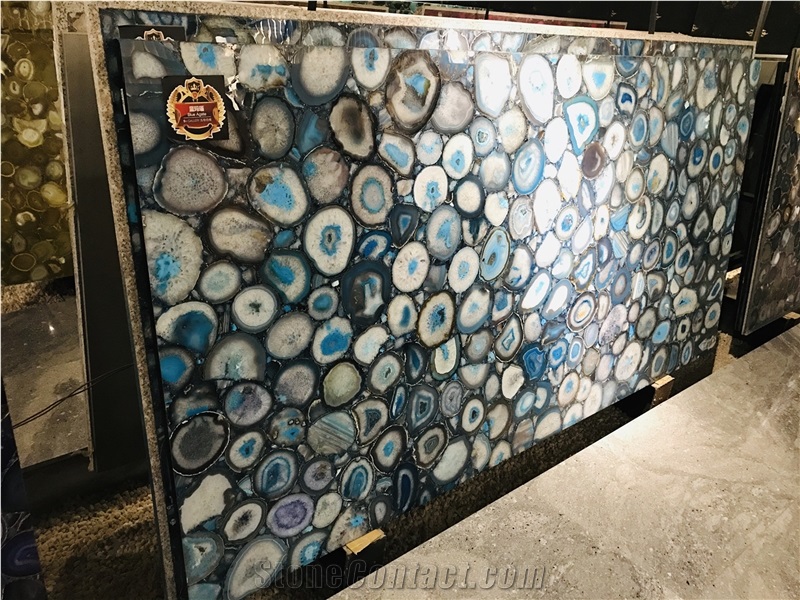 Luxury Blue Agate, Charming Jade