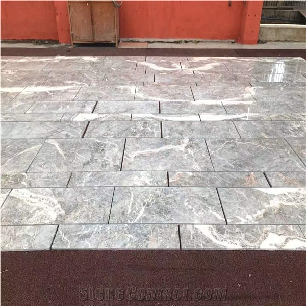 Magic Grey Slabs,Fiore Di Bosco with Pink Veins