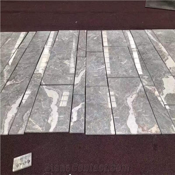 Magic Grey Slabs,Fiore Di Bosco with Pink Veins