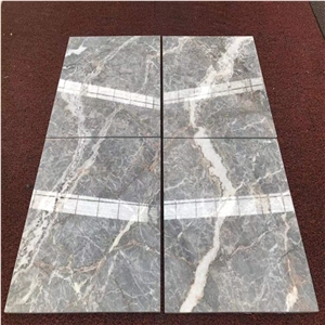 Magic Grey Slabs,Fiore Di Bosco with Pink Veins