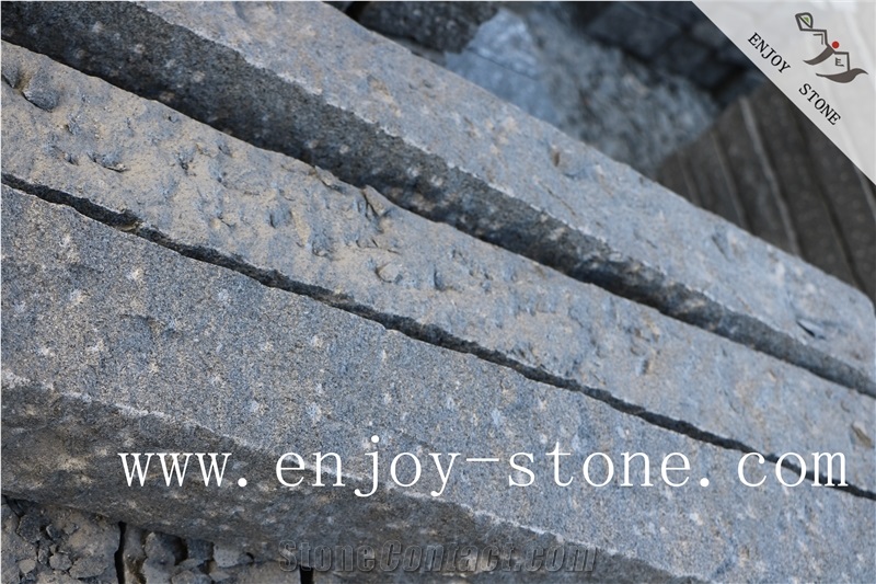 Mushroom Building Stone,G654 Granite,Sesame Grey