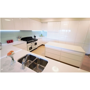Pure White Nano Crystallized Glass Stone for Basin