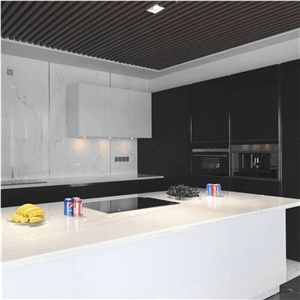 Pure White Nano Crystallized Glass Stone for Basin