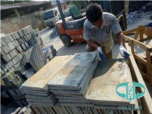 Rust Slate Tiles for Outdoor Decoration