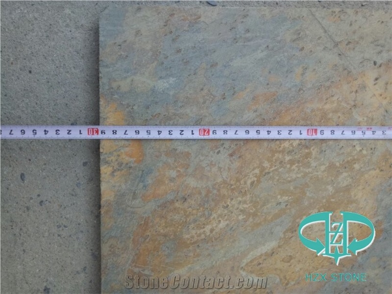 Rust Slate Tiles for Outdoor Decoration