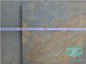 Rust Slate Tiles for Outdoor Decoration