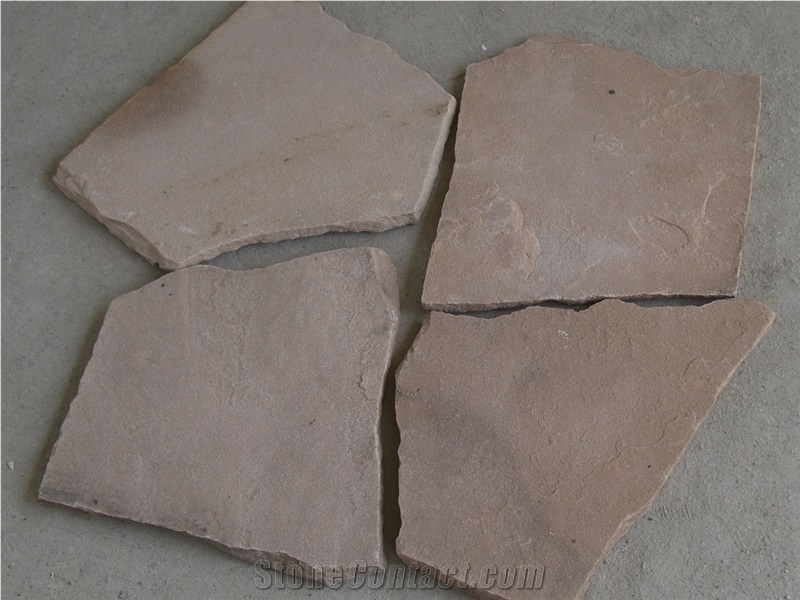 Rusty Yellow Slate Flagstone for Wall Tile, Landscaping Stone, Flagstone